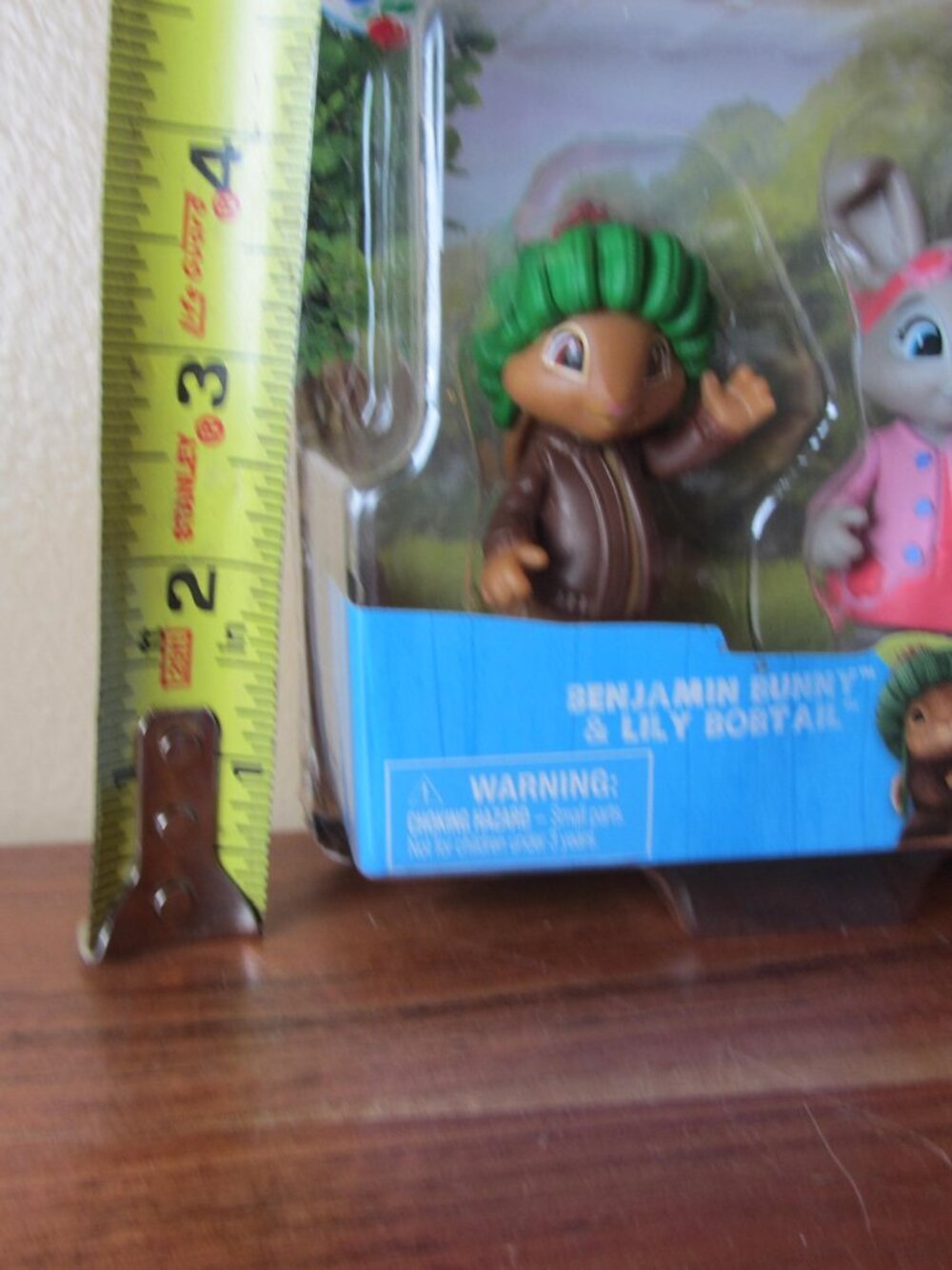 nickelodeon peter rabbit figures benjamin bunny & lily bobtail NIP 2014 (W6806) - Picture 6 of 10